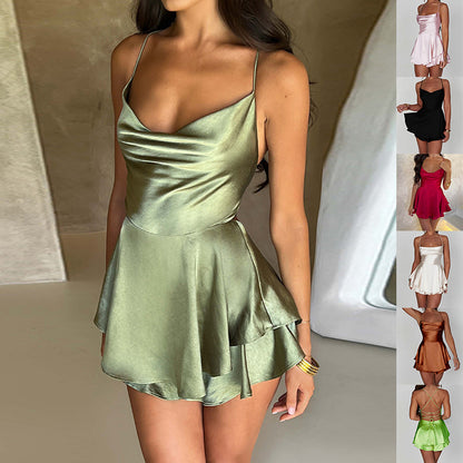 Robe Courte Dos Nu - Style Été